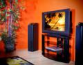 Avista Dello-Two USA Classical Series three Shelves TV Stand in High Gloss Piano Black